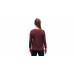 SENSOR MERINO AIR traveller dámské triko dl.rukáv port red
