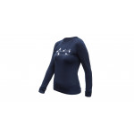 SENSOR MERINO ACTIVE SONGBIRDS dámské triko dl.rukáv deep blue