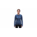 SENSOR MERINO BOLD dámské triko dl.rukáv cool blue