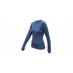 SENSOR MERINO BOLD dámské triko dl.rukáv cool blue