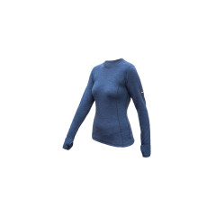 SENSOR MERINO BOLD dámské triko dl.rukáv cool blue