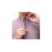 SENSOR MERINO DF dámské triko dl.rukáv zip mystic violet