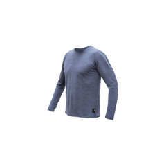 SENSOR MERINO LITE pánské triko dl.rukáv mottled blue