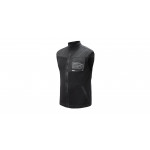 SENSOR TEDDY unisex vesta fleece celozip černá