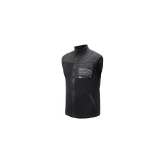 SENSOR TEDDY unisex vesta fleece celozip černá