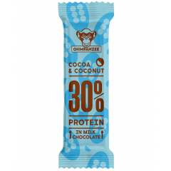 CHIMPANZEE PROTEIN BAR 30% Cocoa Coconut 50g