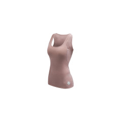 SENSOR MERINO AIR dámské triko bez rukávu dusty pink