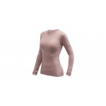 SENSOR MERINO AIR dámské triko dl.rukáv dusty pink