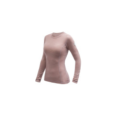 SENSOR MERINO AIR dámské triko dl.rukáv dusty pink