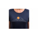 SENSOR MERINO BLEND MOON dámské triko kr.rukáv deep blue