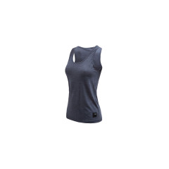 SENSOR MERINO LITE dámské triko bez rukávu mottled blue