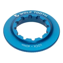 WOLF TOOTH matice Centerlock Rotor Internal Spline modrá