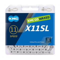 KMC X11 SL STŘÍBRNÝ WAXED BOX