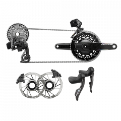 SRAM Sada Force AXS 2X E1 Electronic HRD (brzdové/řadící páky s FM třmeny, řetěz Force 114