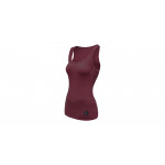 SENSOR MERINO AIR dámské triko bez rukávu port red