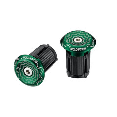 CICLOVATION zátky do řidítek Lock-In Vortex Power Wave zelená