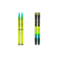 FISCHER TWIN SKIN SPRINT + TOUR STEP IN JR IFP 2025/26