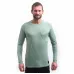 SENSOR MERINO AIR traveller pánské triko dl.rukáv basil green