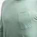 SENSOR MERINO AIR traveller pánské triko dl.rukáv basil green