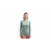 SENSOR MERINO AIR dámské triko dl.rukáv basil green