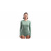 SENSOR MERINO DF dámské triko dl.rukáv basil green