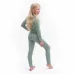 SENSOR MERINO AIR SET dětský triko dl.rukáv + spodky basil green