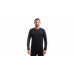 SENSOR MERINO ACTIVE NO LOGO pánské triko dl.rukáv raglan černá