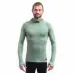 SENSOR MERINO DF pánské triko dl.rukáv s kapucí basil green