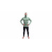 SENSOR MERINO DF pánské triko dl.rukáv s kapucí basil green