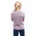 SENSOR MERINO DF LOGO UP juniorské triko dl.rukáv mystic violet
