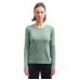 SENSOR MERINO CORDURA dámské triko dl.rukáv basil green