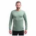 SENSOR MERINO CORDURA pánské triko dl.rukáv basil green