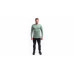 SENSOR MERINO CORDURA pánské triko dl.rukáv basil green