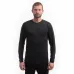 SENSOR MERINO CORDURA pánské triko dl.rukáv černá