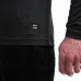 SENSOR MERINO CORDURA pánské triko dl.rukáv černá