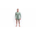 SENSOR MERINO AIR pánské triko dl.rukáv basil green