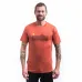 SENSOR MERINO ACTIVE SUNRISE pánské triko kr.rukáv terracotta