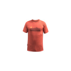 SENSOR MERINO ACTIVE SUNRISE pánské triko kr.rukáv terracotta