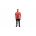 SENSOR MERINO ACTIVE SUNRISE pánské triko kr.rukáv terracotta