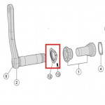 FSA náhradní díl K-Force T.Edit Preload Adjuster