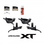 SHIMANO brzdové třmeny + páky XT M8220 přední + zadní