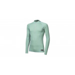 SENSOR MERINO DF pánské triko dl.rukáv zip basil green