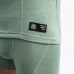 SENSOR MERINO DF pánské triko dl.rukáv zip basil green