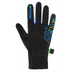 ETAPE dětské rukavice PUZZLE, černá/modrá
