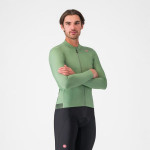 CASTELLI pánský dres Espresso Thermal, green peper
