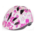 NEXELO PŘILBA FUNNY BÍLÁ KVĚTY S 48 - 52 cm - S