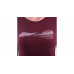 SENSOR MERINO AIR HILLS dámské triko dl.rukáv port red