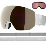 SALOMON lyžařské brýle Radium PRO sigma white/light blue