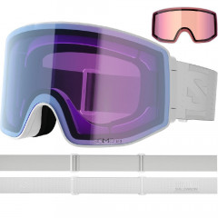 SALOMON lyžařské brýle Sentry Prime white sigma ph.sky blue