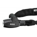 AXA zámek Rigid chain RCK 120 klíč černá